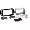 ACV Adaptateur de façade 2-din pour fiat 500 / 500 c noir piano nc