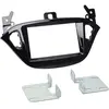 ACV Adaptateur de façade 2-din pour opel adam 2013 >/ corsa (e) noir piano