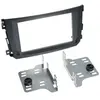 ADNAUTO Kit Support Autoradio compatible avec Smart Fortwo Noir