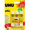 UHU Stic - Bâtons de colle sans solvants, blanche, lot 3 stics 8,2g