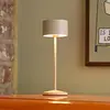Sigor Lampe à poser LED rechargeable Veluna, beige, lot de 3, 25 cm, I...