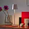 Sigor Lampe de table LED rechargeable Nuindie, USB-C, IP54, à intensit...