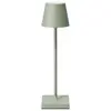 Sigor Lampe de table LED rechargeable Nuindie pocket, vert sauge, IP54...