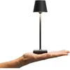 Sigor Lampe de table LED rechargeable Nuindie pocket, noir, IP54, inte...