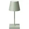 Sigor Lampe de table LED rechargeable Nuindie mini, USB-C, vert sauge,...