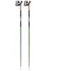 Leki - Flash Carbon - Bâtons de marche nordique taille 125 cm, vert/jaune