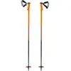 Zag - Bâtons de freeski - South Pole Orange/Dark Blue  en Aluminium - Taille 115 cm