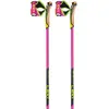 Leki - Bâtons de ski nordique - Prc 750 Neon Pink Neon Yellow Black pour Femme - Taille 155 cm - Rose