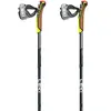 Batons de marche nordique pliables leki traveler fx one carbon gris bleu