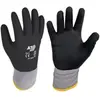 ASATEX Gant Hit Flex v Taille 9 noir tissu porteur 3 fils gris avec mousse ni EN 388 - schwarz