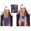 Out of the Blue Tablier de cuisine - Corps masculin avec pénis surprenant