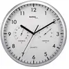 Technoline WT 650 à quartz Horloge murale 26 cm argent