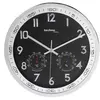 Technoline WT 7981 Horloge Murale avec mécanisme à Quartz Métal