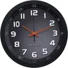 Horloge murale - TECHNO LINE - WT 8972 - Radio-pilotée - 30 cm - Noir