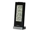 Thermomètre radiopiloté Techno Line WS 9767 noir