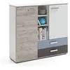 3S. x Home Commode 2 portes et 2 tiroirs PLETOU