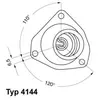 Wahler 4144.92d Thermostat pour le refroidissement