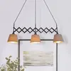 Näve Suspension en tissu Adrienne à 3 lampes