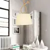 Näve Suspension Rope avec abat-jour en tissu, Ø 35 cm