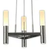 Näve Suspension LED Irina dimmable à 3 lampes