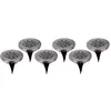 Näve Lampe sur piquet solaire déco LED Kian, lot de 6
