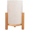 Näve Lampe de table LED Madita, hauteur 32 cm, Natur/ lin