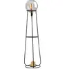 Näve Lampadaire Stelo avec abat-jour sphère de verre