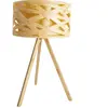 Näve Lampe à poser Finja support trépied en bambou
