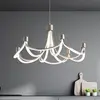 Näve Suspension LED Festos, nickel mat, dimmable