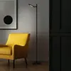 Näve Lampe sur pied LED rechargeable Lupa noir hauteur 135cm métal Tou...