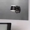 Näve Applique LED Tondo batterie, aimantée, noire