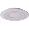 Näve Plafonnier LED Mirel, blanc, métal Ø 50 cm RVB CCT télécommande