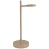 Näve Lampe à poser LED rechargeable Lupa, beige, hauteur 45 cm, métal ...
