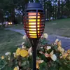 Näve Lampe sur piquet LED solaire FANILO, noir, 45 cm, lot de 5 IP44