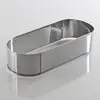 NA Lares - cadre à pâtisserie ovale en inox extensible 27 à 40 cm - 6011-1 TU