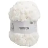 Fil à pompons à tricoter CREATIVE POMPON UNI 200 GR -(...) - 01 Ecru