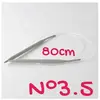 Aiguilles à tricoter circulaires Aluminium 2mm à 10mm X 80 cm - Rico D...