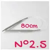 Aiguilles à tricoter circulaires Aluminium 2mm à 10mm X 80 cm - Rico D...