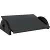WEDO Repose-pieds Relax Steel, hauteur réglable, noir