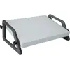 WEDO Repose-pieds Relax, ajustable en hauteur, gris clair