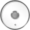 Couvercle poele Durandal Legend | Couvercle casserole universel avec reniflard | couvercles pour casseroles et poêles avec bouton isolant (20 cm)