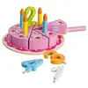 Eichhorn 100003729 - gâteau danniversaire en bois avec des numéros de ...