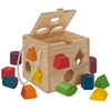 Smoby Eichhorn - 100002092 - Forme À Trier Et À Empiler En Bois - Cubes - 13 Pièces