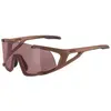 Alpina Lunettes De Soleil Hawkeye Q-lite Black Red Mirror/CAT3