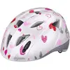 ALPINA Unisexe - Enfants, XIMO Casque de vélo, white hearts gloss, 49-54 cm