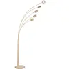 FISCHER & HONSEL Lampadaire LED Dent, couleur sable Hauteur 225 cm, CC...