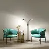 FISCHER & HONSEL Lampe sur pied LED Tallri noir Hauteur 135 cm à 2 lam...