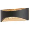 FISCHER & HONSEL Applique d’extérieur LED Wall, cubique, noire