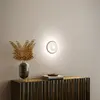 FISCHER & HONSEL Applique LED Hennes, Ø 18 cm, blanche