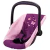 Bayer siège d'auto pour le rose papillon poupées / violet 44 cm